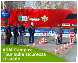 SICUREZZA MOTO: ANIA CREA UN CAMPUS PER GIOVANI MOTOCICLISTI