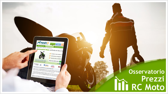 POLIZZE RC MOTO: PREZZI IN CALO DA INIZIO ANNO
