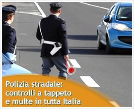 AUTO SENZA RC: CONTROLLATI 7.750 VEICOLI IN SOLI DUE GIORNI