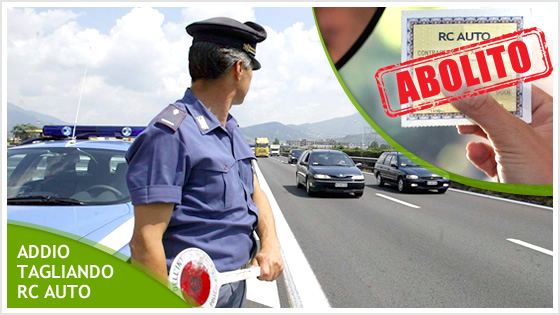NOVITÀ RC AUTO: ABOLITO IL TAGLIANDO CARTACEO