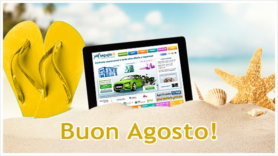SU SEGUGIO.IT IL RISPARMIO NON VA IN VACANZA!