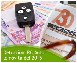 DETRAZIONI RC AUTO: SAI COSA CAMBIA DAL 2015?
